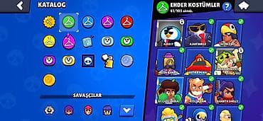Xbox Series S: Brawl Stars oyunu üçün inkişaf etmiş hesab - Kupa sayı: 34 292 - — 6