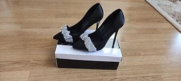 Кроссовки и спортивная обувь: Туфли, Размер: 38, цвет - Черный, Новый — 1