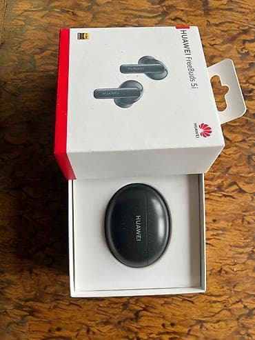 Микрофоны: Беспроводные (Bluetooth) Наушники, Huawei, цвет - Черный — 3