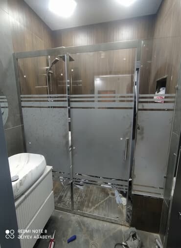 душевая кабина: Перегородка, Прямоугольная — 1