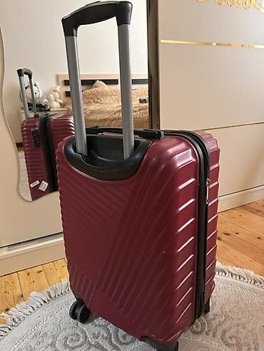 Охота и рыбалка: Ginza əl yükü çamadanı – bənövşəyi/bordo rəng.İstanbuldan alınıb bır — 3