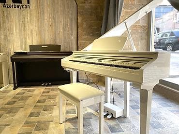 Koreya istehsali olan dünya şöhrətli kurzweil pianoları. Sevimli — 7