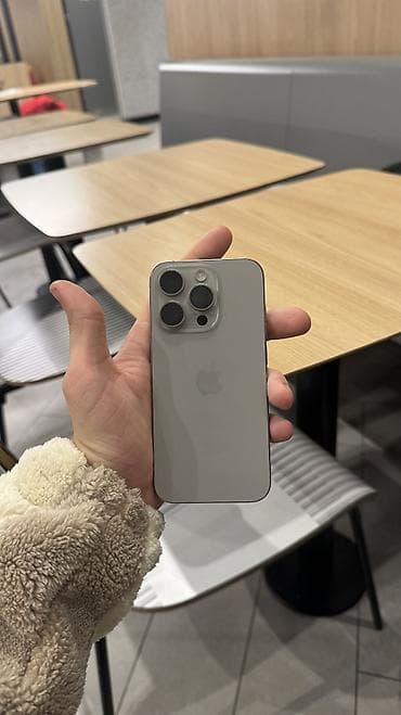 IPhone 15 Pro, 128 GB, Natural Titanium, Face ID