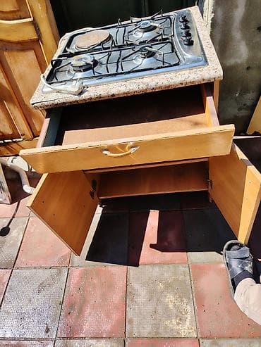 aux kondisioner kredit: Qarışıq sobası Stolüstü, 4 gözlü, İşlənmiş — 5