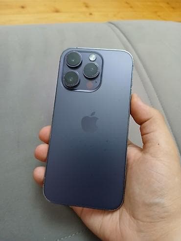ucuz bluetooth qulaqlıq: IPhone 14 Pro, Deep Purple, Face ID — 4