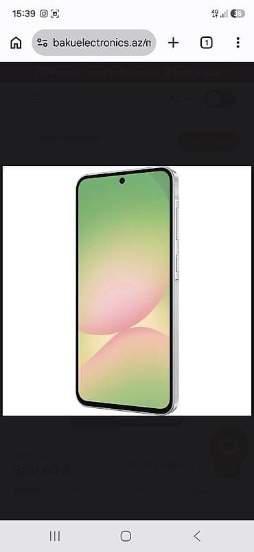 samsung buds: Samsung Galaxy A56, 256 GB, Barmaq izi — 2