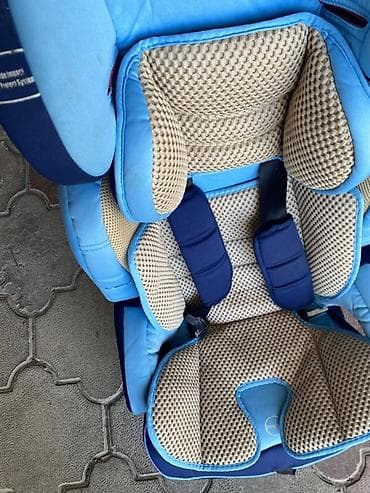 triko dest: Uşaq avtomobil oturacağı – WEGRO - Rəng: mavi/tünd mavi, bej — 2