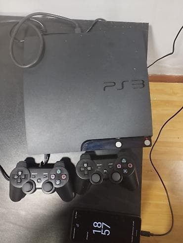Sony PlayStation 3 (PS3) Slim oyun konsolu 2 EDED VAR PLAYSTATION 3