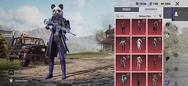 gümüş dəst: PUBG Mobile hesabı – zəngin kolleksiya və nadir görünüşlər — 2