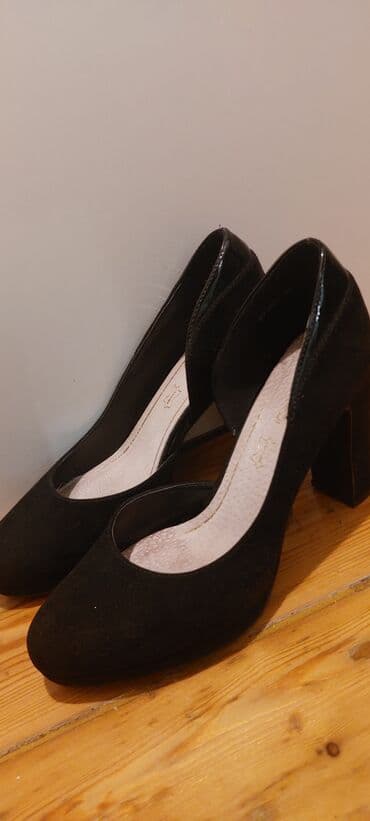 barya ayakkabı: Tuflilər, Ölçü: 39, rəng - Göy, İşlənmiş — 2