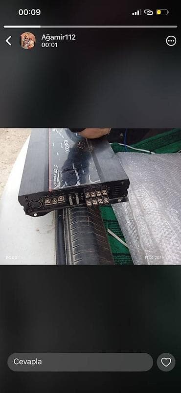 karaoke ses sistemi: Salam əla vəziyyətdədir her biri usilitel 120 azn .15.50 40 manat — 1