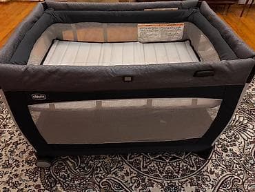 taxt doseyi: Oğlan və qız üçün, İşlənmiş, Dördbucaq, Beşik, Matras ilə, Yellənmə mexanizm ilə — 2