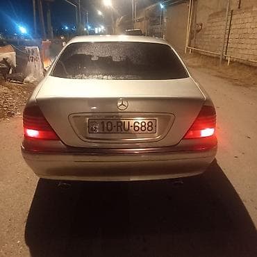 Avtomobil satışı: Maşın satılır il 1999. Mator 3.2 benzin. Mercedes. Model s class — 3