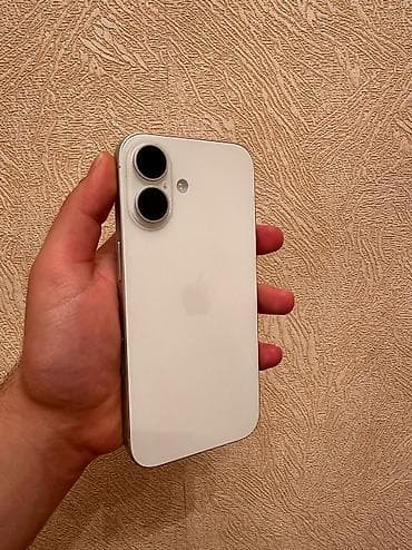 iphone 14 pro max baki: IPhone 16, 128 GB, Ağ, Face ID — 1