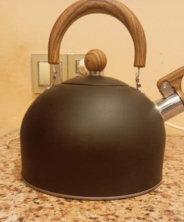 çay qaşığı: Yeni, rəng - Qara, Çaydan, Paslanmayan polad, 3 l — 6