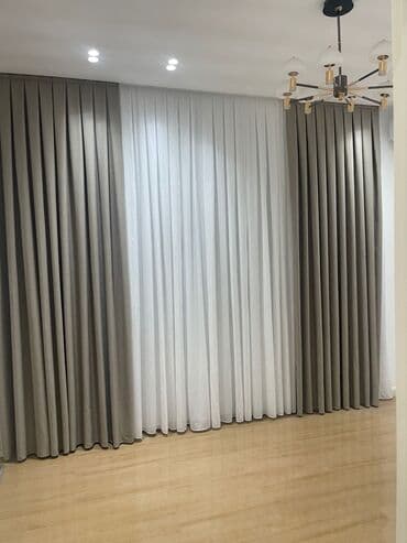 pərdə modelləri: İkiqat pərdə dəstləri – zövqlü interyerlər üçün Məhsul təsviri: - — 15