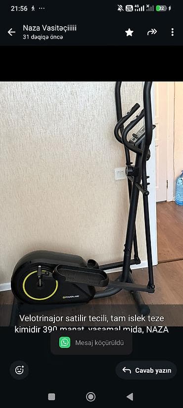 Velotrinajor satilir tecili, tam islek teze kimidir 390 manat, yasamal — 1