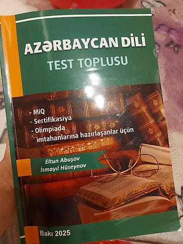 Velosiped ehtiyyat hissələri: Məhsul: “Azərbaycan Dili – Test Toplusu” Təsvir: - MiQ, Sertifikasiya — 2