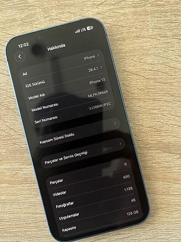 IPhone 13, 128 GB, Mavi