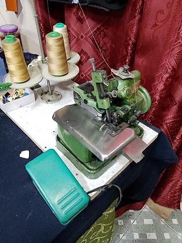 Tikiş maşını İşlənmiş,Overlok, 3 saplı, Ünvandan götürmə — 1