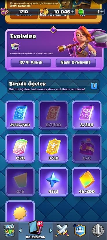 Clash Royale hesabı - Kral səviyyəsi: 15 - Kupa: 13 756+ - Pass — 4