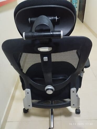 kreslo gence: Təkərli, Qolları tənzimlənir, Parça — 2