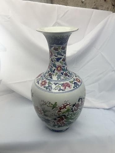 yapay gul: Bir vaza, Farfor — 5