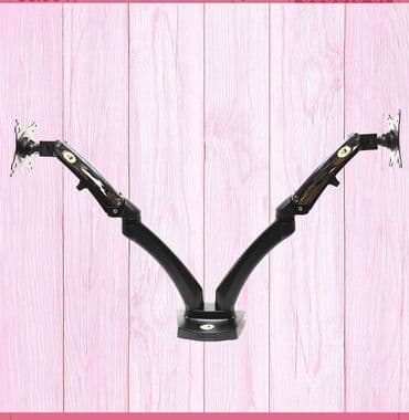 кронштейн для видеокарты: Yeni gəldi NB firmasına məxsus
 2 Qollu masa üstü Kranşteyn 
Cəmi 150₼ — 6