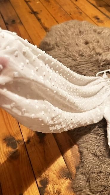 ağ papaq: Razmer m-s — 3