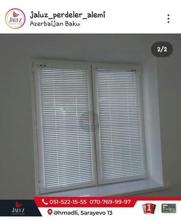 step deke: Jalüz pərdə ucuz sok qiymətlər bizdə 2 ya 3 günərzində hazırlama — 2