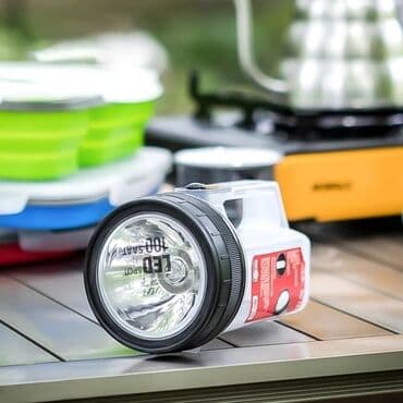 baş feneri: Suya davamlı əl fənəri projektor fanar

əl fənəri — 3