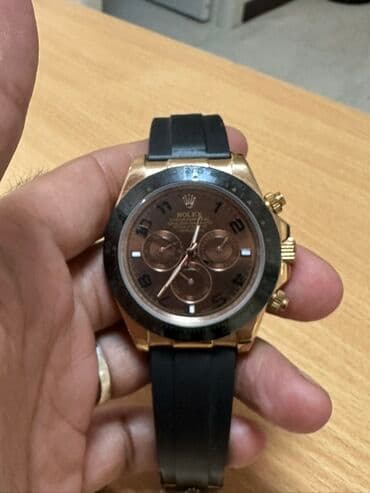 omega qol saatı: Qol saatı, Rolex, rəng - Qəhvəyi — 1