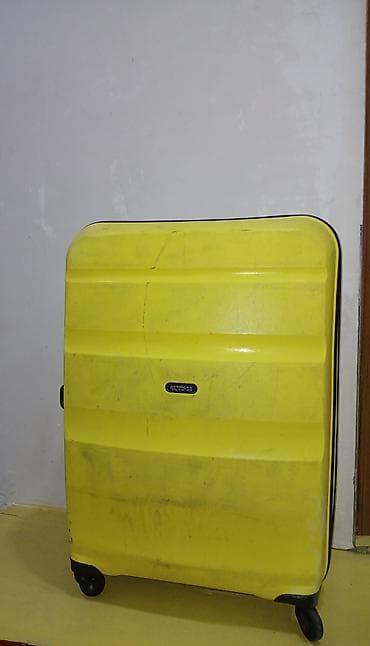 islenmis camadan: American Tourister sərt korpuslu səyahət çamadanı - Rəng: parlaq — 1
