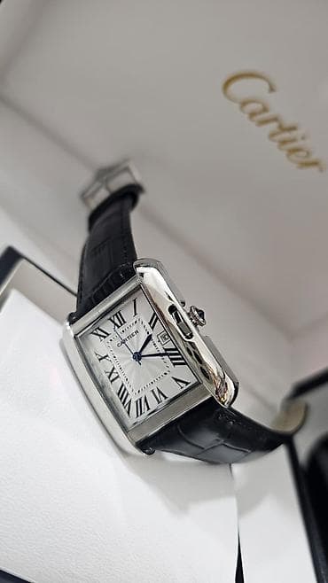 oğlan saatları: Yeni, Qol saatı, Cartier, rəng - Qara — 10
