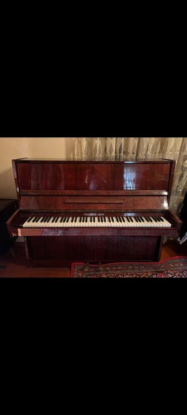 купить пианино бу: Pianino rostov don tam islekdi 250 manat seb 2 Gəncə şəhərində — 1