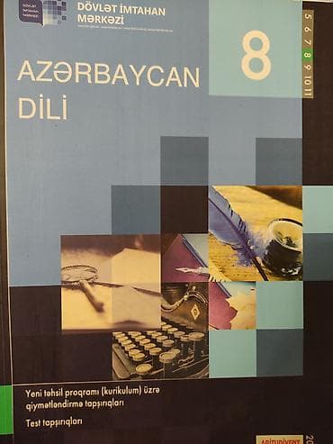 Azərbaycan dili 8 sinif testi yeni