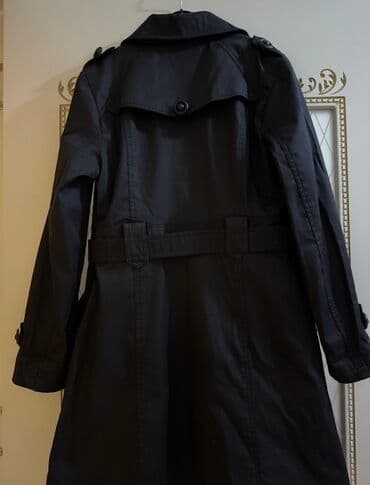 qadınlar üçün uzun palto: Palto, One size, rəng - Qara — 3