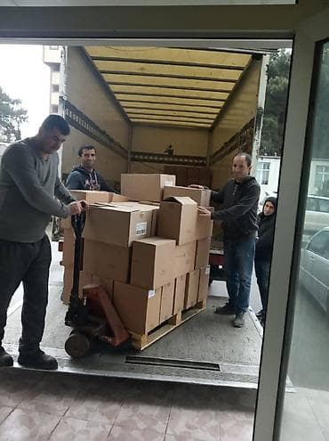 podmayak binalar: Yuk dasima. Yük daşıma. Bag evlerinin kocurulmesi. bina evi yuk — 4