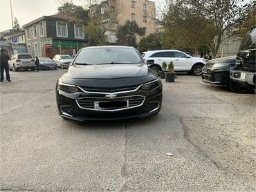 chevrolet malibu 2016: Chevrolet Malibu sedan - Kuzov: qara rəng, aerodinamik xətlər, xrom — 1