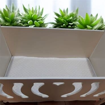 Qız üçün, İşlənmiş, Dördbucaq, Beşik, Yellənmə mexanizm ilə lalafo.az -da — 4 Qız üçün, İşlənmiş, Dördbucaq, Beşik, Yellənmə mexanizm ilə — 4