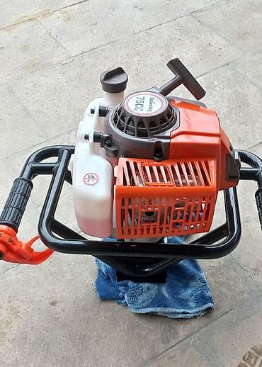 Benzinli torpaq burgusu (yer qazma motoru) tezedi turbali satilir 8