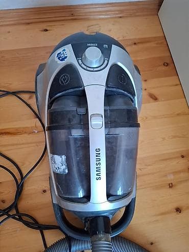 boş lazer: Samsung tozsoran – 2200W, konteynerli (toz torbasız) model — 2