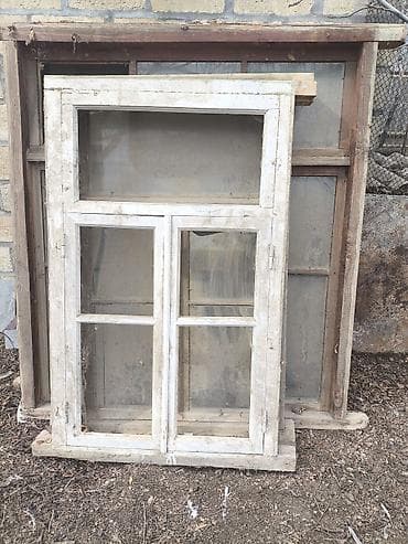 led isiq: Taxta çərçivəli köhnə pəncərə blokları dəsti Məhsulun təsviri: - — 3