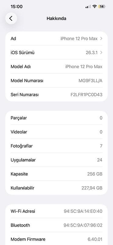 ipad 10 nəsil: IPhone 12 Pro Max, 256 GB, Graphite — 4