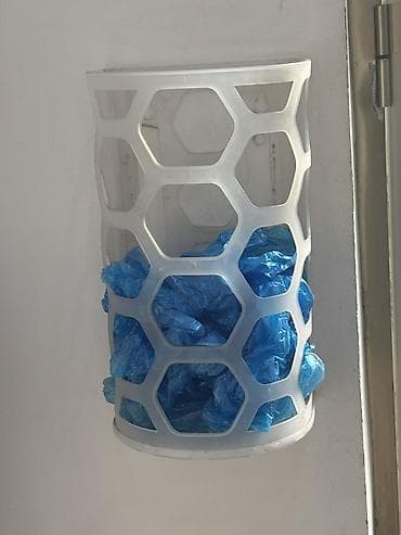 torba: Divar üçün plastik paket qabı - Material: möhkəm, yüngül plastik - — 1