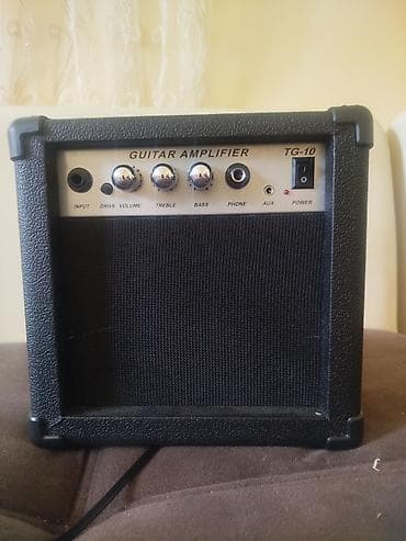 gitara tornado: Sunman elektrik gitara – Strat tipli korpus, mavi/qara yeni alınıb — 7