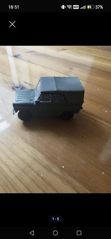 dəmir pullar: MiQyaslı kolleksiya modeli – UAZ-469 (1:43) - Brend: DeAgostini (alt — 4
