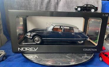 теннисный стол: Kolleksiya ücün avtomobil modeli Citroen DS23 Pallas blue silver — 1