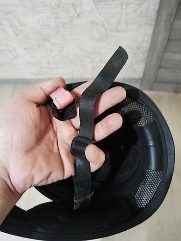 motosikle: Tam üzlü motosiklet dəbilqəsi - Rəng: qara - Korpus: aerodinamik tam — 3