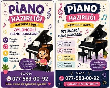 piano ders: Repetitor, Azərbaycan dili — 1